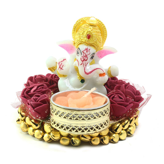 Ganesha Deep Tealight Candle Holder