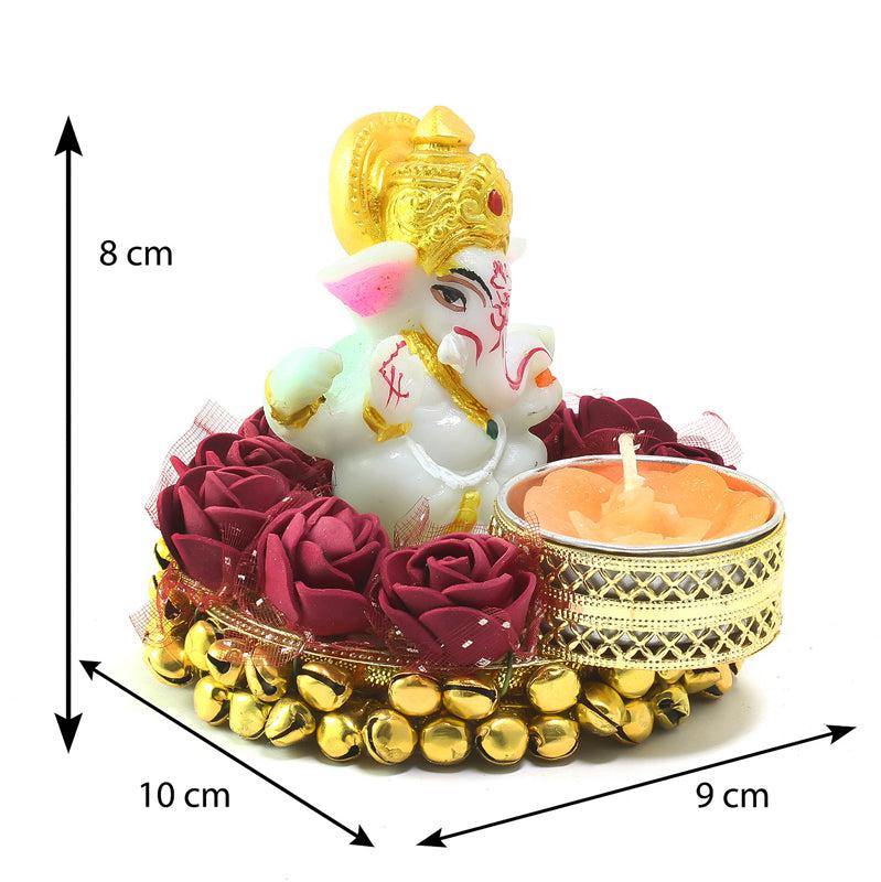 Ganesha Deep Tealight Candle Holder