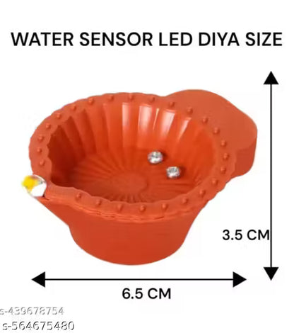 AquaGlow™ Diyas (Flameless, Water-Activated Led Diyas)